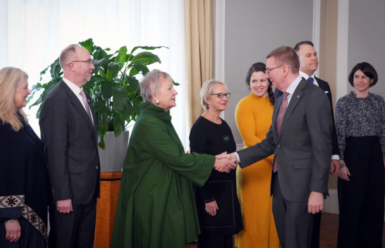  PBLA tikšanās ar Latvijas Valsts prezidentu Edgaru Rinkēviču Rīgā. 2025. gads